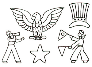 Gift to Make- Patriotic Belt, 1942.