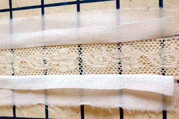 How To Insert Lace By Hand - Historical Sewing - Sew Historically