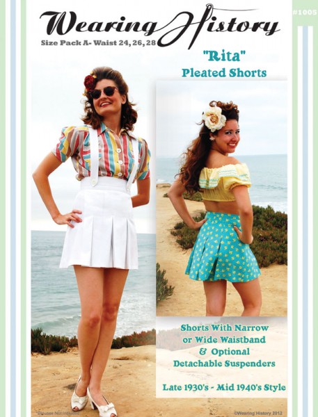 1940s store style shorts