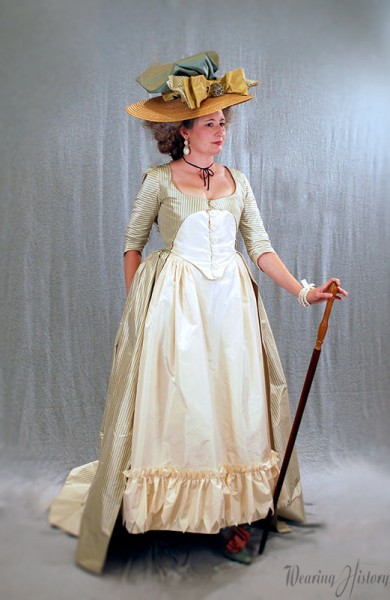 Finished Project: 18th Century Gala Dress – Wearing History® Blog