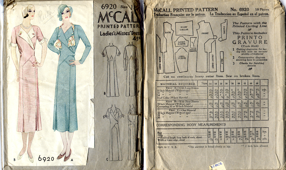 McCall Pattern Company's Archive - The New York Times