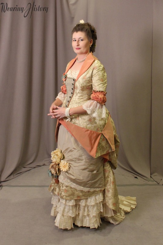 Wearing History: 1879 Dinner Dress