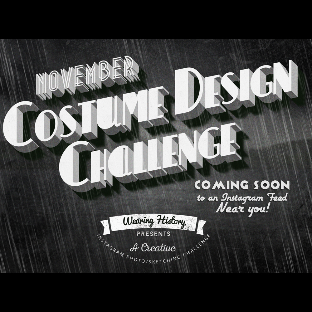 Join The November Costume Design Challenge!