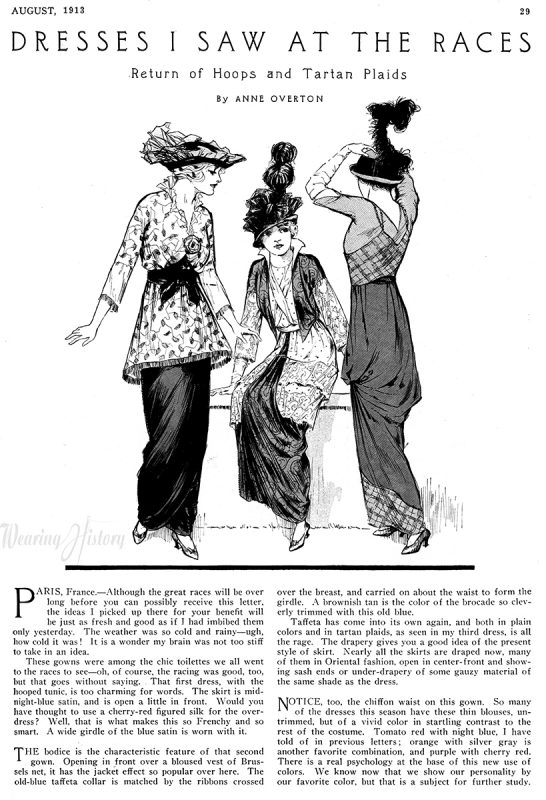 McCall's Magazine, November 1913. Wearing History Blog.
