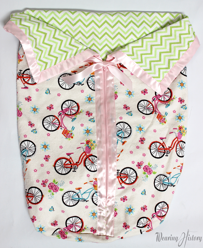 Tutorial- 1930’s Layette- Baby Bag Prep & Zipper