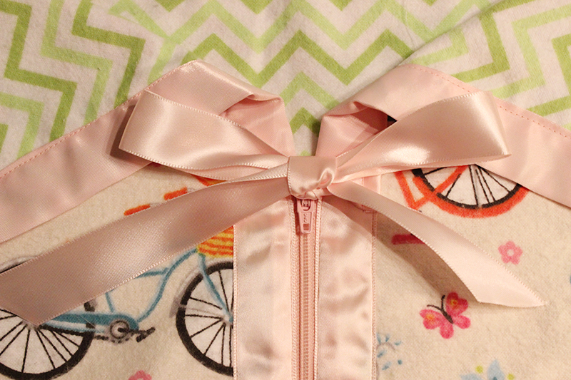 Tutorial- Baby Bag Ribbon and Binding