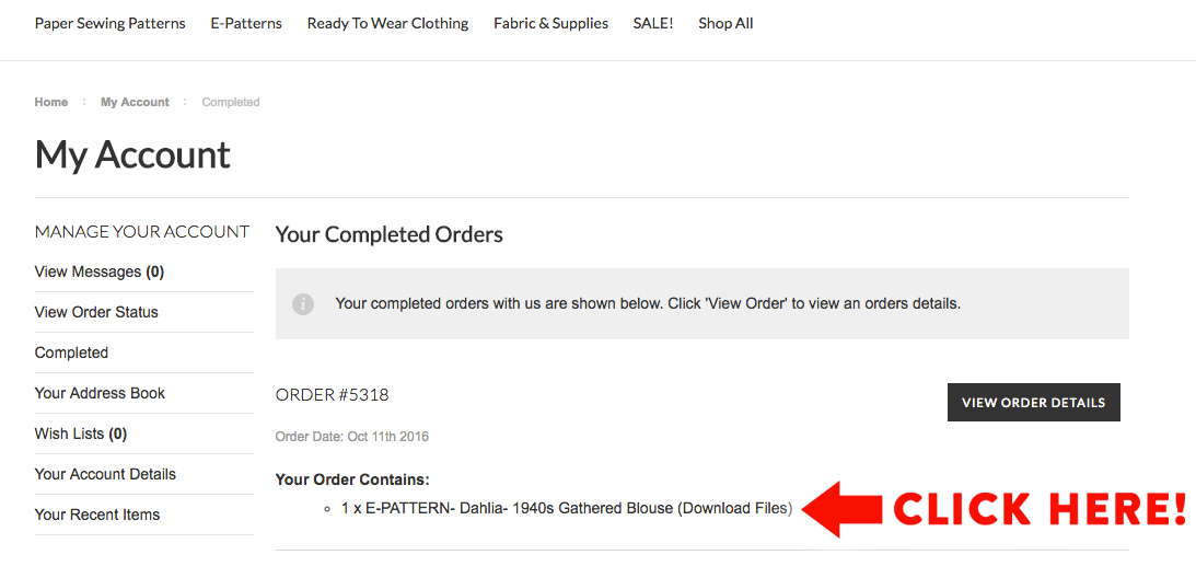 How to Download Your Wearing History E-Pattern – Wearing History® Blog