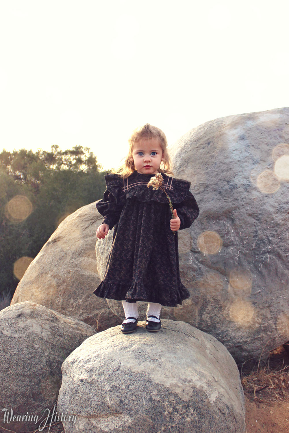 Finished Project: A Toddler Dress from 1897