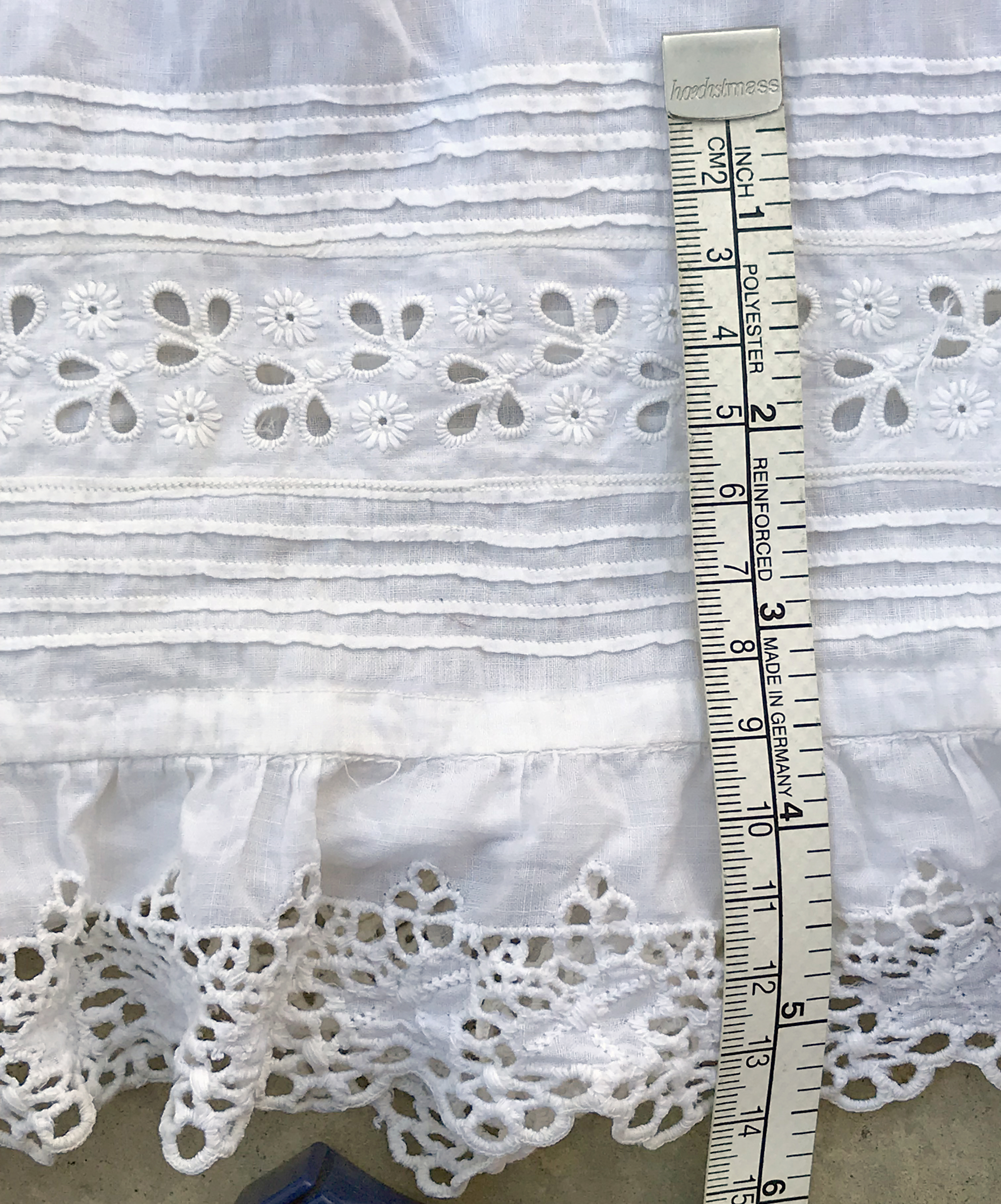Construction Study- 1900s Infant Slip