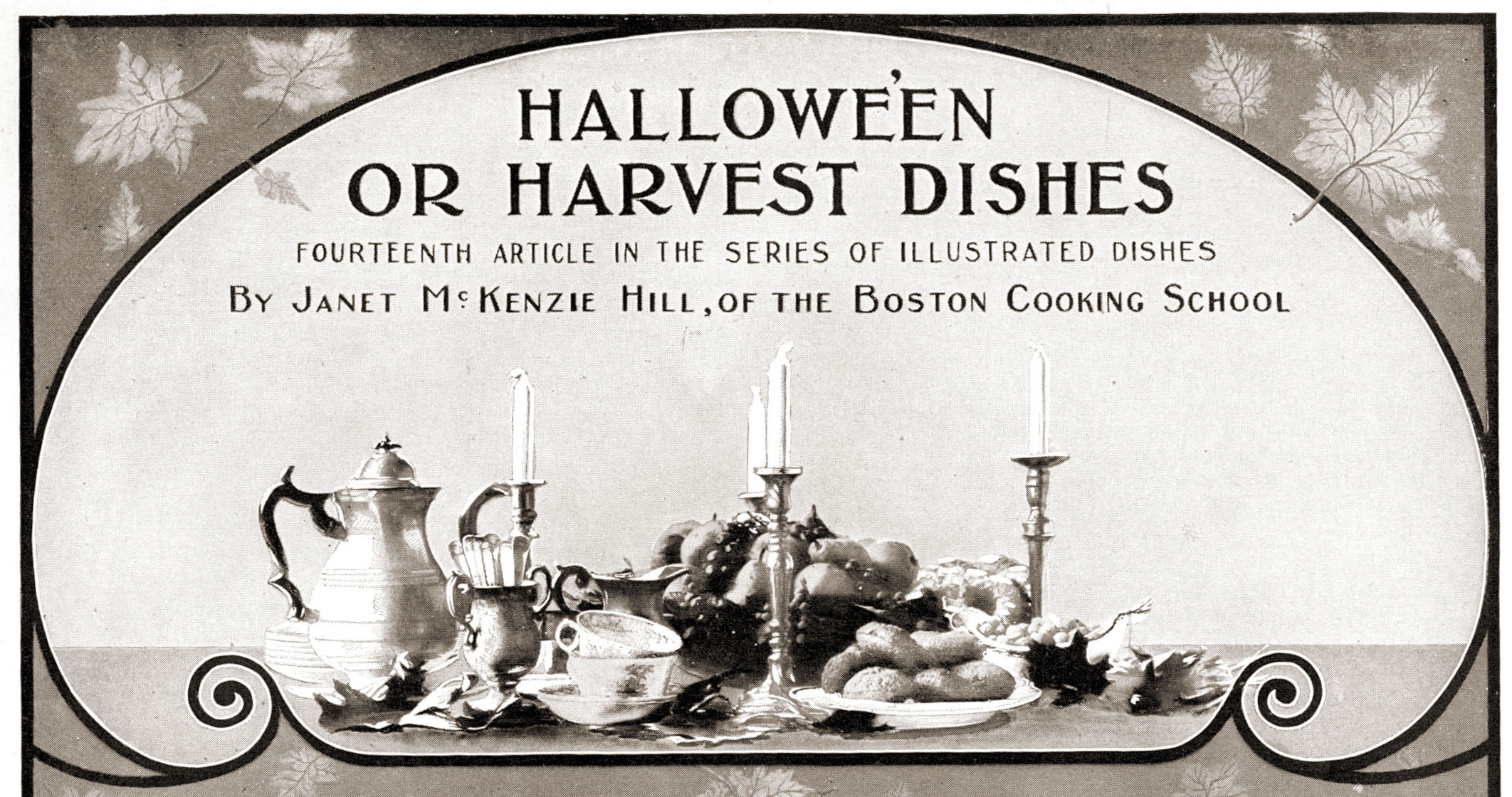 Halloween Food from 1900
