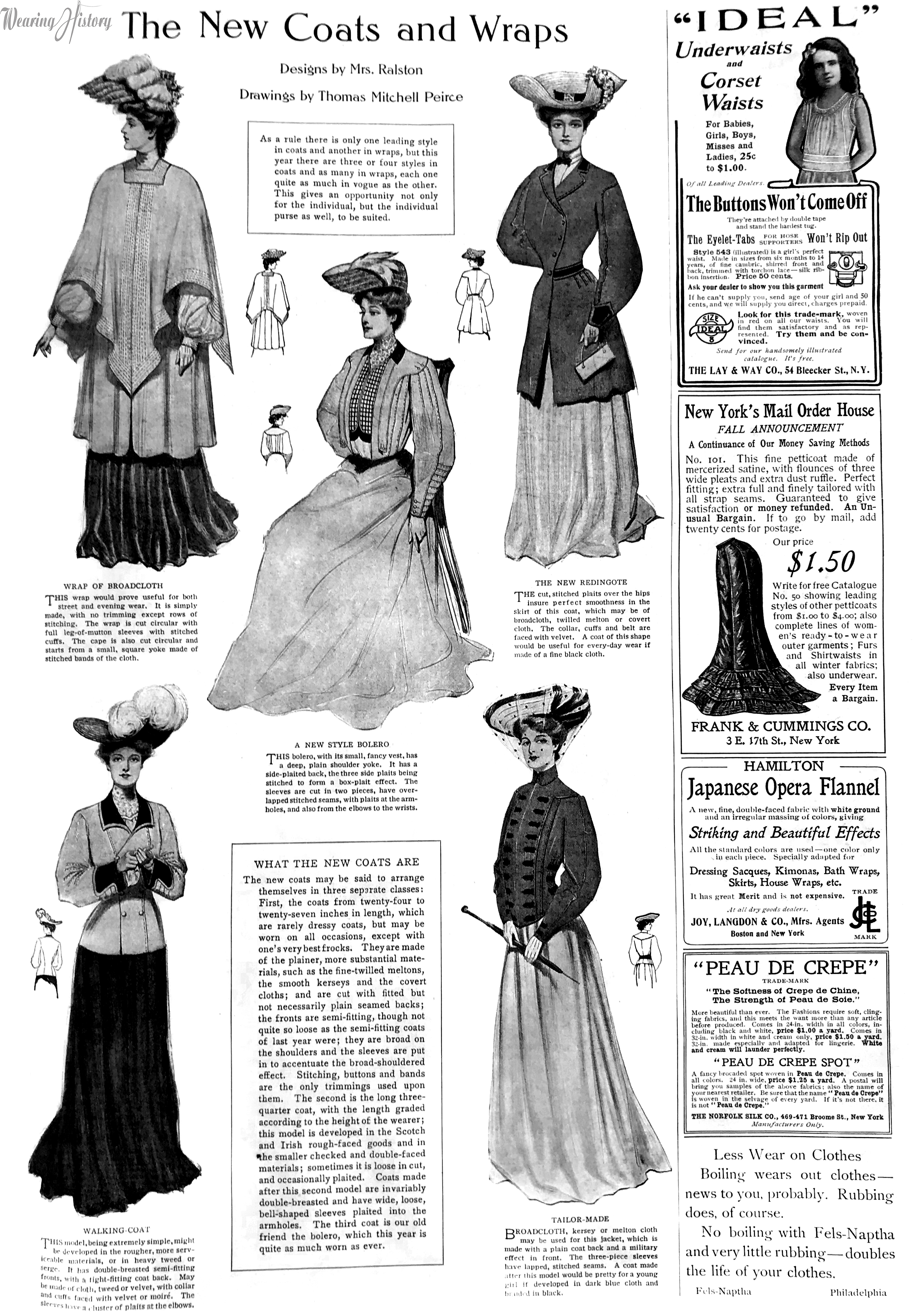 September 1904- The New Coats and Wraps