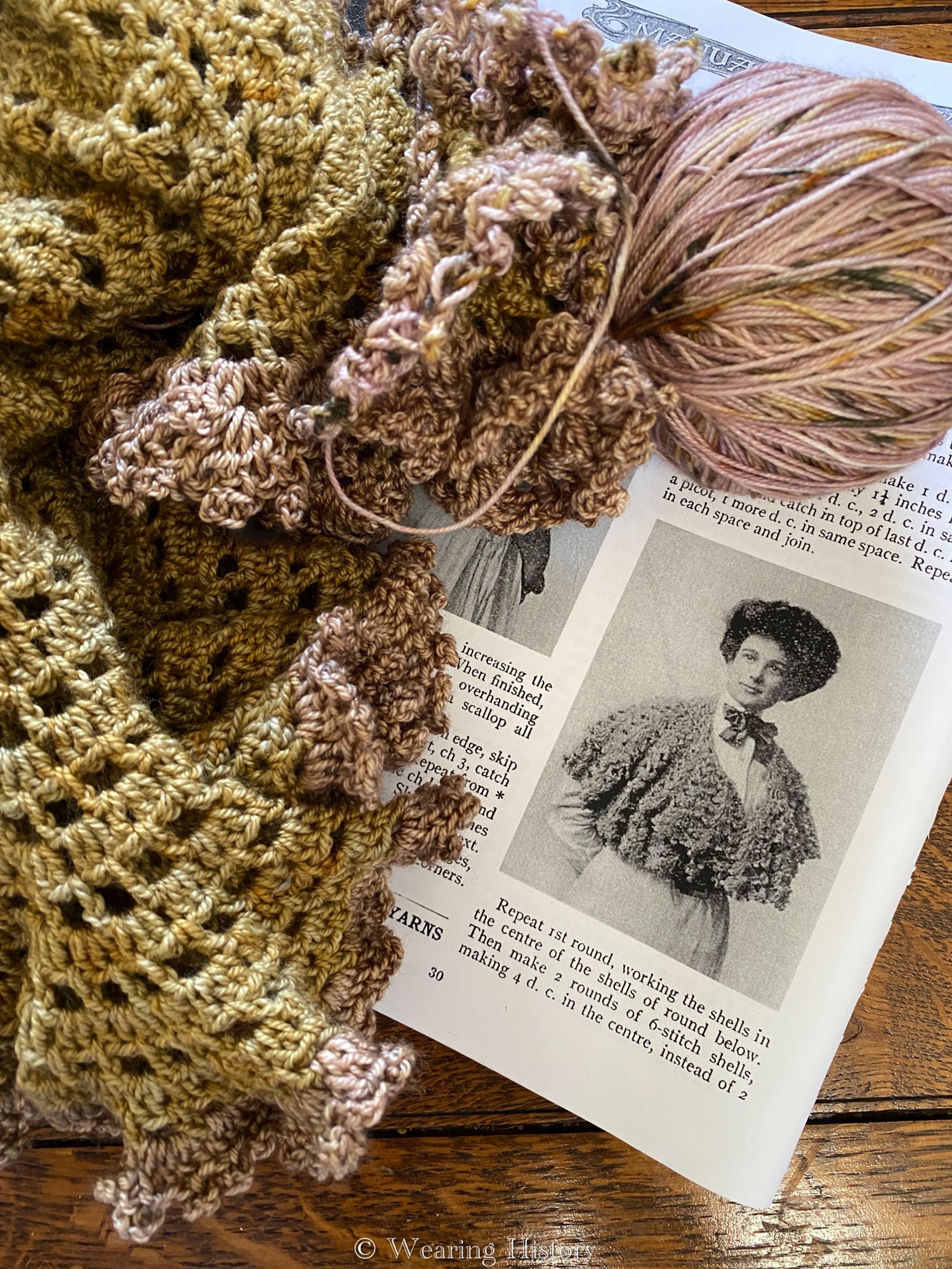 Some 1930s Sewing, Some Edwardian Crochet